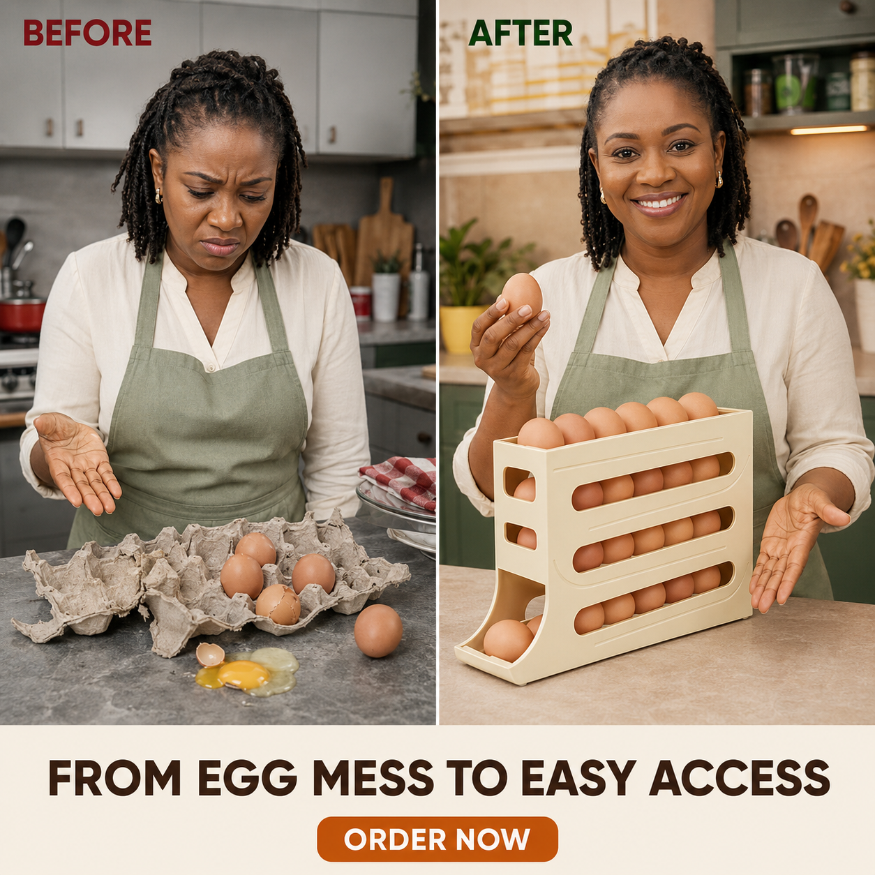 Smart Egg Rack Kitchen