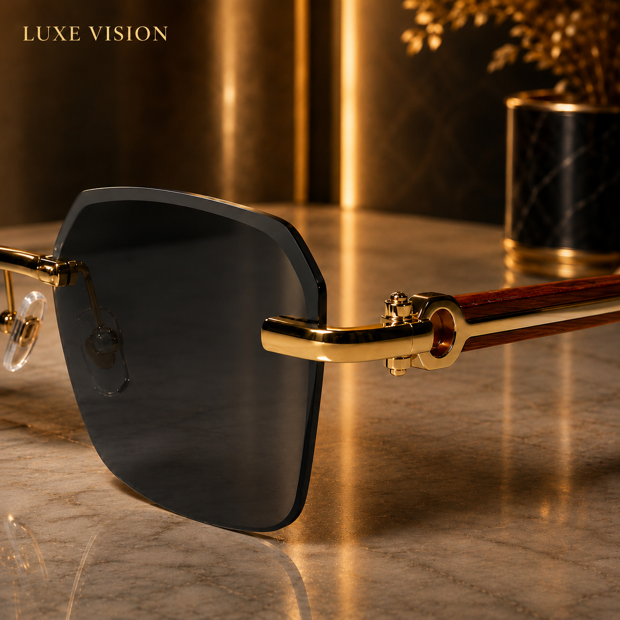 Luxury men's eyewear